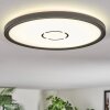 Simonstorp Plafondlamp, Paneel LED Zwart, Wit, 1-licht