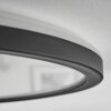 Simonstorp Plafondlamp, Paneel LED Zwart, Wit, 1-licht