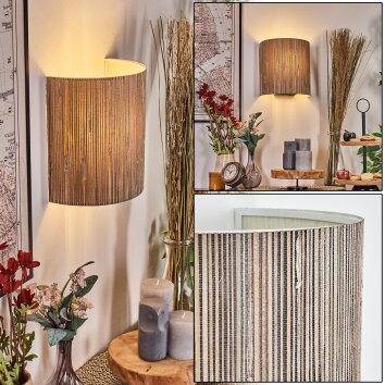 Viadores Licht omhoog & omlaag, Wandlamp Zwart, 1-licht