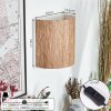 Viadores Licht omhoog & omlaag, Wandlamp Zwart, 1-licht