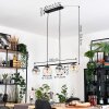 Koyoto Hanglamp, Kogellampje, Hanglamp Amber, Duidelijk, Rookkleurig, 4-lichts