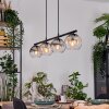 Koyoto Hanglamp, Kogellampje, Hanglamp Amber, Duidelijk, Rookkleurig, 4-lichts