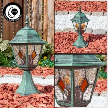 Naofe Plint licht, Pad licht Groen, Zwart, 1-licht