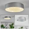 Elmar Plafondlamp, Paneel LED Zilver, 1-licht