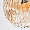 Ripoll Plafondlamp, Kogellampje Amber, 6-lichts