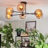 Ripoll Plafondlamp, Kogellampje Amber, 6-lichts