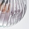 Ripoll Plafondlamp, Kogellampje Duidelijk, Rookkleurig, 6-lichts
