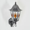 Lignac Wandlamp voor buiten, Wandlamp Zwart, Zilver, 1-licht
