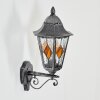 Lignac Wandlamp voor buiten, Wandlamp Zwart, Zilver, 1-licht
