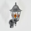 Lignac Wandlamp voor buiten, Wandlamp Zwart, Zilver, 1-licht, Bewegingsmelder