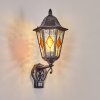 Lignac Wandlamp voor buiten, Wandlamp Zwart, Zilver, 1-licht, Bewegingsmelder