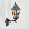 Lignac Wandlamp voor buiten, Wandlamp Zwart, Zilver, 1-licht, Bewegingsmelder