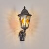 Lignac Wandlamp voor buiten, Wandlamp Zwart, Zilver, 1-licht, Bewegingsmelder