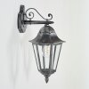 Lignac Wandlamp voor buiten, Wandlamp Zwart, Zilver, 1-licht