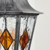 Lignac Wandlamp voor buiten, Wandlamp Zwart, Zilver, 1-licht