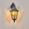 Lignac Wandlamp voor buiten, Wandlamp Zwart, Zilver, 1-licht