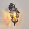 Lignac Wandlamp voor buiten, Wandlamp Zwart, Zilver, 1-licht