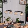 Koyoto Hanglamp, Kogellampje, Hanglamp Amber, Duidelijk, 4-lichts