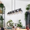 Koyoto Hanglamp, Kogellampje, Hanglamp Duidelijk, Rookkleurig, 5-lichts