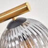 Koyoto Plafondlamp, Kogellampje Goud, Zwart, 10-lichts