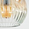 Ripoll Plafondlamp, Kogellampje Amber, Duidelijk, 5-lichts