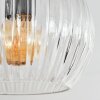 Koyoto Plafondlamp, Kogellampje 45 cm Amber, Duidelijk, Rookkleurig, 5-lichts