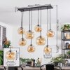 Ripoll Hanglamp, Kogellampje, Hanglamp Amber, 8-lichts