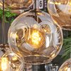Ripoll Hanglamp, Kogellampje, Hanglamp Amber, 8-lichts