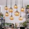 Ripoll Hanglamp, Kogellampje, Hanglamp Amber, 8-lichts