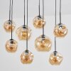 Ripoll Hanglamp, Kogellampje, Hanglamp Amber, 8-lichts