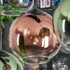 Koyoto Hanglamp, Kogellampje, Hanglamp Blauw, Groen, Duidelijk, Koperkleurig, 8-lichts