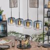 Lauden Hanglamp, Hanglamp Blauw, Duidelijk, 4-lichts