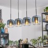 Lauden Hanglamp, Hanglamp Blauw, Duidelijk, 4-lichts