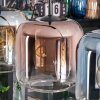Lauden Hanglamp, Hanglamp Amber, Blauw, Groen, Duidelijk, Koperkleurig, 4-lichts