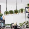 Lauden Hanglamp, Hanglamp Groen, Duidelijk, 4-lichts