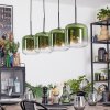 Lauden Hanglamp, Hanglamp Groen, Duidelijk, 4-lichts