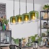 Lauden Hanglamp, Hanglamp Groen, Duidelijk, 4-lichts