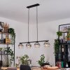 Koyoto Hanglamp, Kogellampje, Hanglamp Chroom, Duidelijk, Rookkleurig, 4-lichts