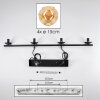 Ripoll Hanglamp, Kogellampje, Hanglamp Amber, 4-lichts