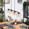 Ripoll Hanglamp, Kogellampje, Hanglamp Amber, Duidelijk, 4-lichts