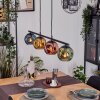 Ripoll Hanglamp, Kogellampje, Hanglamp Blauw, Goud, Groen, Koperkleurig, 4-lichts