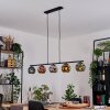 Ripoll Hanglamp, Kogellampje, Hanglamp Blauw, Chroom, Goud, Groen, Koperkleurig, Rookkleurig, 5-lichts