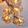 Ripoll Plafondlamp, Kogellampje Amber, 8-lichts