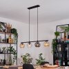 Ripoll Hanglamp, Kogellampje, Hanglamp Amber, Duidelijk, Rookkleurig, 4-lichts
