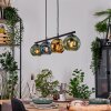 Ripoll Hanglamp, Kogellampje, Hanglamp Blauw, Goud, Groen, 4-lichts