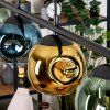 Ripoll Hanglamp, Kogellampje, Hanglamp Blauw, Goud, Groen, 4-lichts