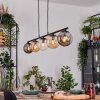 Gastor Hanglamp, Kogellampje, Hanglamp Amber, Duidelijk, Rookkleurig, 5-lichts