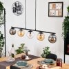 Gastor Hanglamp, Kogellampje, Hanglamp Amber, Duidelijk, Rookkleurig, 5-lichts