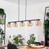 Ripoll Hanglamp, Kogellampje, Hanglamp Amber, 5-lichts