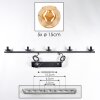 Ripoll Hanglamp, Kogellampje, Hanglamp Amber, 5-lichts